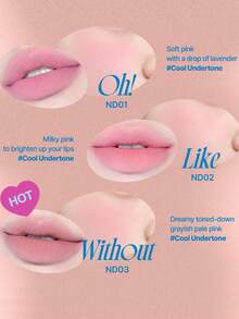 Fwee Lip & Cheek Soft Matte Pudding Jar ND04 My, Apricot Mist, Dusty Pink, Airy Mousse Texture, Cashmere Soft Matte Effect, Watercolor Blending, Seamless Application, Korean Makeup, Korean Cosmetics, 5g/0.17oz - ND04 My - View 6