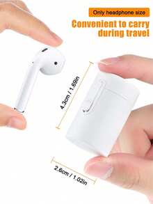 Multifunctional Mini Portable Cleaning Kit 5-In-1 Earphone Phone Charging Port Cleaning Tool Magnetic One-Click Pop-Up Storage Box Deep Cleaning Brush Set Suitable For AirPods Phone Laptop Camera - A - View 4