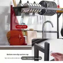 Dish Drying Rack Sink Organizer Kitchen Elevated 1-Tier, Large Dish Drying Rack For Kitchen HG126 - View 4