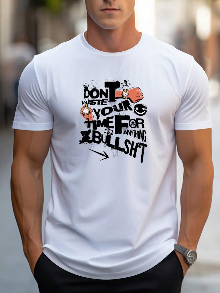 Camisetas de hombre - Blanco - Ver 1
