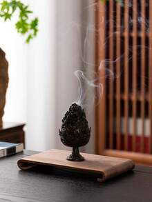1件胡桃木裝飾托盤，香氛與芳療展示盤，桌面收納整理架，手錶架，極簡復古茶盤，乾茶盤，居家茶盤，飯店展示盤，長方形珠寶收納盤，精選木質設計 - 彩色 - 查看 9