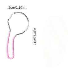 1/2pcs Multi-Function Stainless Steel Hair Removal Tool, Unisex Facial Hair Removal Tool, Waterproof Face Hair Removal Tool, Suitable For Body And Face, Including Lip And Eyebrow Hair Removal, Women's Beauty Spring Lift Lip Hair, Wax Hair Removal - Multicolor - View 8