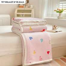 1pc 70x100cm Baby Blanket, Cute Cartoon Pattern, Suitable For All Seasons, Soft & Comfortable, Newborn Gift, Essential For Baby Room - Multicolor - View 14