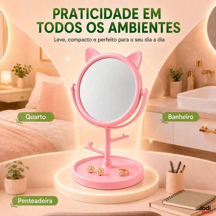 Mirrors - rosa e gattino - Visualizzare 1