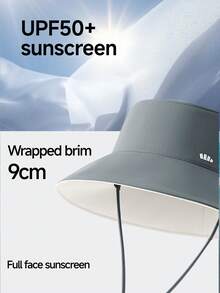 Beneunder Women's Reversible Bucket Sun Hat AL501 - Black - View 2