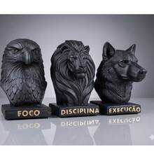 DECORAÇÃO ELEGANTE  MOTIVAÇÃO SALA,QUARTO,ESCRITORIO DE LUXO - 3pcs - Visão 4