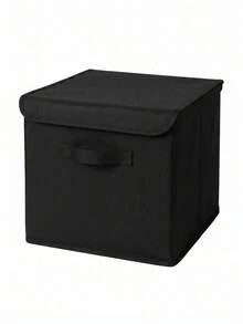 Foldable Storage Box 30x30x30 Cm – Minimalist Fabric Organizer Bin With Handles – Closet, Shelf & Home Storage - View 7