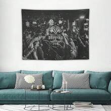 Decorative Tapestry Mason Tapestry Thames Pink Flag Polyester Wall Design Decorative Hanging Flag For Bed Room Yard, Porch, College Dorm Decoration For Best Friens For Fans.Suitable For Room Decoration, - Multicolor - View 2