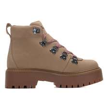 Timberland 新款防滑防水厚底增高女款戶外運動休閒馬丁靴 - 卡其色 - 查看 6