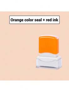 1pc Solid Color Personalized Name Stamp, Business Use, Customized Clothing Name Stamp, Handwritten Signature Stamp, Waterproof Personalized Clothing Stamp, DIY Customized Cartoon Automatic Ink Name Stamp - one-size - View 11