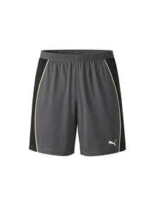 Puma [Bundle] SUEDE Run Favorite Men's Full Zip Jacket Blue + Smash Men's Shorts Grey - Ocean Tropic+Dusky Gray - View 3