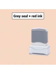 1pc Solid Color Personalized Name Stamp, Business Use, Customized Clothing Name Stamp, Handwritten Signature Stamp, Waterproof Personalized Clothing Stamp, DIY Customized Cartoon Automatic Ink Name Stamp - one-size - View 27