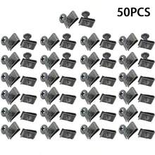 50PCS 25 Pairs Car Screw Base U-Shaped Washers, Modification Dedicated Stable Accessories, Suitable For Interior, Fender, Bumper Installation And Fixing - 50 PCS U-shaped Washer Screws - View 9
