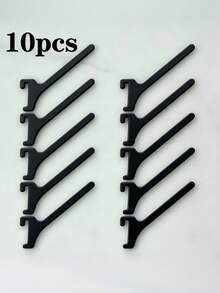 1/5/10pcs Large Roll Hook, Multi-Functional Roll Holder Storage Hook, Heavy Duty Organizer For Large Rolls, Minimalist Storage For Kitchen, Bathroom, Workshop, Garage, Workbench, Space Saving, Easy To Install, Improve Storage Efficiency - Multicolor - View 13