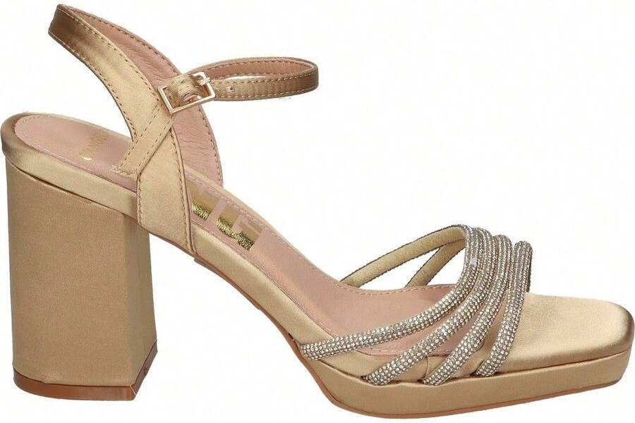 Women Heeled Sandals - 玫瑰金 - 查看 1