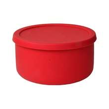 Round Silicone Food Storage Containers With Lids Set, Microwave Lunch Box For Office Workers, Airtight Leak-Proof Fruit And Baby Food Storage Bowls - Multicolor - View 13
