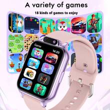 New Smart Watch, Upgraded Game Smart Watch, Supports Alarm, Pedometer, Stopwatch, Flashlight, Calculator, Games, Camera And Other Functions, Great Gift - Multicolor - View 3