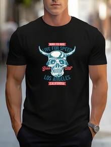 Men T-Shirts - Black - View 1