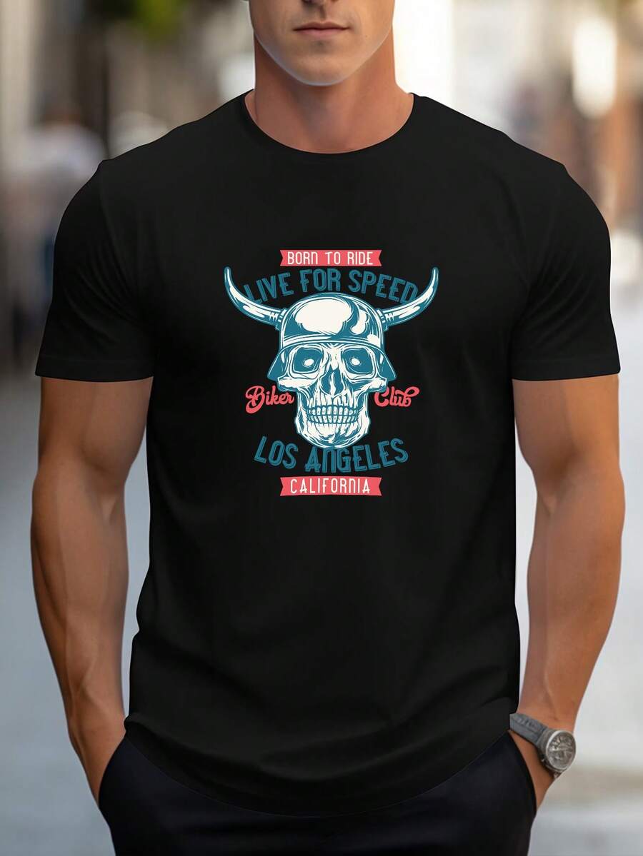 Men T-Shirts - Black - View 1