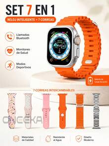 ONEEKA Smart Watches - Orange - View 6
