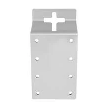 kangten 12PCS Fence Bracket For T Shaped Fence Posts, 12 Pack T Post Brackets, Silver - Silver - View 6
