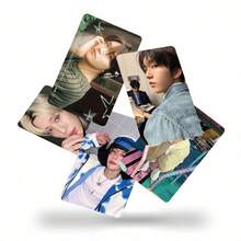 1PC, Nctwish Laser Box Set Photo Cards (55pcs) Korean Male Idol Group Individual Selfie Lomo Cards Glitter Cards Self-Printed Small Cards - A - View 5