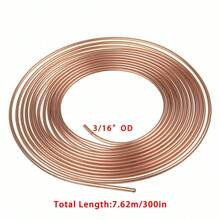 25ft Copper Nickel Brake Pipe Hose Line Tube Roll 3/16'' Fittings Tubing Kit UK - A - View 4