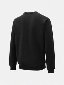 Adidas 男士 TH MH SWT 針織套頭運動衫 KR2507 - 黑色 - 查看 3