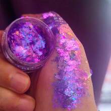 1pc 4-Color Nail Art Powder Opal Powder Dreamy Polarized Powder Thin Ice Crystal Snow Velvet Powder Cloud Brocade Powder Fairy Nail Decoration Glitter Powder - A - View 13