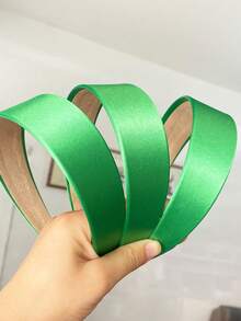 6pcs Women's Solid Color Fashion Minimalist Versatile Hair Headbands - Multicolor - View 2
