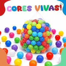 Bag Of Colorful Balls For Children's Pool 50 Units - 50個彩球 - 查看 3