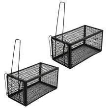 Ratoeira Gaiola Kit 2 Uni Captura Rato Ratazana Camundongos Roedor Arapuca Cilada Alcapao - A - Visão 1