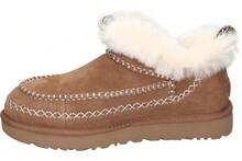 UGG | Women's UGG Classic Ultra Mini Alpine Boots – Chestnut Brown Australian Boots – Flat Slip-On Boots – Shearling-Lined – Comfortable And Versatile - Brown - View 4