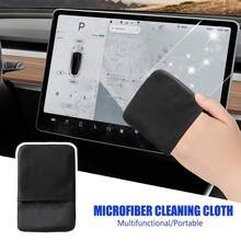Kain Pembersih Layar Mobil Mikrofiber Ultra Halus, Dapat Dilipat dan Portabel, Kain Lembut Tidak Akan Menggores Layar, Membersihkan Layar Sentuh dengan Bersih dan Tanpa Bekas - Tisu pembersih layar dua sisi - View 13