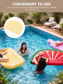 10pcs Repair Patches, High-Strength Waterproof Airtight Repair Patches, Dedicated For Camping Tents, Sleeping Bags, Inflatable Kayaks, PVC Pool Floats, Outdoor Emergency Equipment Repair Kit, Suitable For Repairing Inflatable Water Products, Tents, Rain Covers And Outdoor Gear (1/10pcs) Available - A - View 3