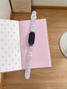 1pc Girls Watch Band Popular Cute Star Bow Heart Polka Dot Compatible With Xiaomi 8/9/10 8/9pro Watch Replacement Band 41mm 40mm 38mm Compatible With AppleWatch Band Series 11 10 9 8 7 6 5 4 3 2 1 SE Suitable For Smart Watch Band, Back To School Gift - Multicolor - View 27