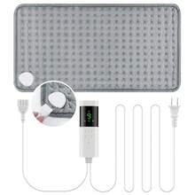 Hailicare Heating Pad For Back Shoulder Neck Abdomen 9-Level Temp 4-Timer Soft Washable Home Office Warm Throw Blanket Winter Warm Christmas Gift - US A Type Plug(110-127V) - View 10