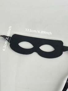 1 buah/Set - Topeng Halloween Zoro Topeng Mata Zoro untuk Cosplay, Topeng Setengah Wajah Zoro untuk Pertunjukan, Pesta Dansa, Perlengkapan Film - MultiWarna - View 7