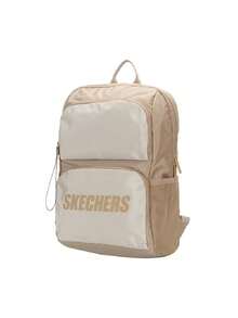 Skechers Unisex Lightweight Outdoor Backpack, 2026 Summer New Colorblock Commuter Backpack L320U196-028R - Irish Cream - View 1