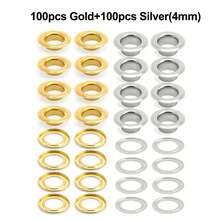 50pcs Metal Eyelet Set For Dress, Includes Washers, Leather Repair, Eyelets - Multicolor - View 27