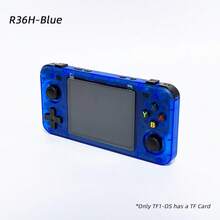 Brand New R36H Retro Handheld Game Console, Open Source Linux System, Classic Retro Games, 3.5" IPS Screen, Portable Video Player, Pre-Loaded With 15,000+ Games, Multiple Colors Available, Open Source Handheld Game Console - Shape - View 13