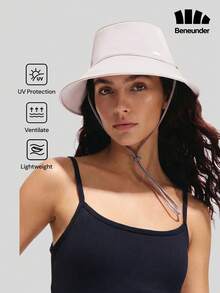 Beneunder Women's Reversible Bucket Sun Hat AL501 - Pink - View 1