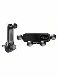 Universal Gravity Car Phone Holder, Fits Air Vent, Anti-Shake Stable Hands-Free Auto Navigation Base, With Adjustable Telescopic Arm, Waterproof ABS Phone Mount, Compatible With All Smartphones - A - View 12