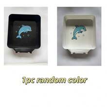 1pc Creative Pattern Heavy Duty Washing Machine Drain Tray, Multi-Functional Washing Machine Drain Accessory, Washing Machine Outlet Cleaning Storage Organizer, Plastic Material, Can Be Used For Washing Machine Outlet Water Storage, Effectively Prevent Laundry Room Floor Overflow, Can Be Used For Bathroom Water Storage, Souvenir For Cleaning And Storage Enthusiasts, Halloween, Christmas, Graduation Season, The Best Drain Tray Gift,Bedroom Room Decor,Back To School - Multicolor - View 13