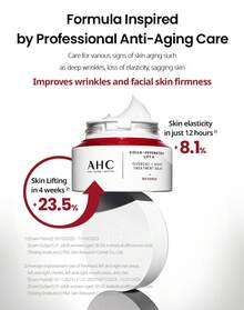 Hecho en Corea e importación original AHC COLLA JUVENATION LIFT 4 Overday Night Treatment Balm 50ml productos coreanos para el cuidado de la piel importados - 50 ml - Ver 4