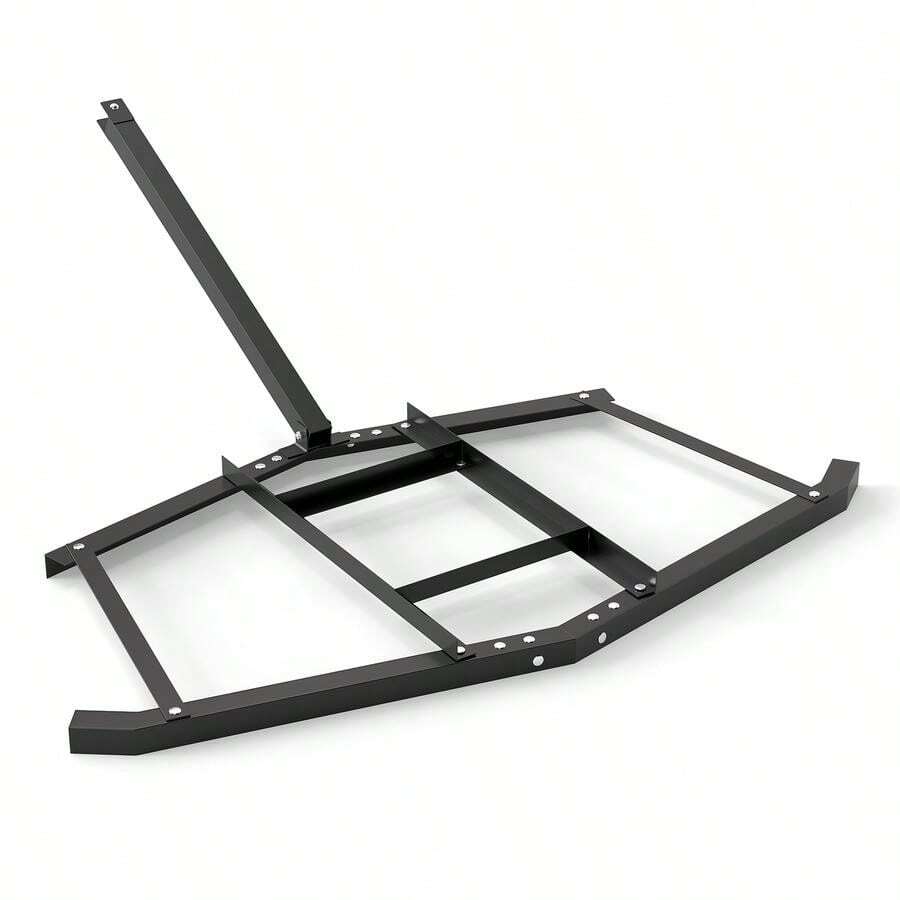 [Free Shipping] 66" Wide Driveway Drag Tow Behind Landscape Leveling Rake With Reinforced Bars-Black-XY64365 - FXC5IQBJEKTLA0 - View 1