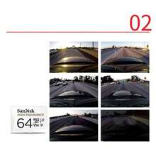 Kartu Micro SD SanDisk, Kartu Memori U3 4K V30, Cocok untuk Kamera Dasbor/Peralatan Pengawasan - View 5