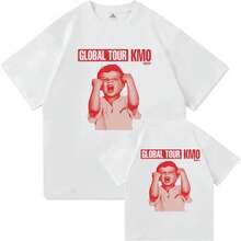 Singer Pablo Alboran Tour Double-Sided Graphic T-Shirt, Unisex, Casual Fashion, Aesthetic, Comfortable, Streetwear, Hip Hop - Black - View 2