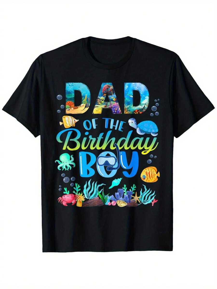 Unisex T-Shirt mit Sunset Island-Print, Rundhalsausschnitt, Kurzarm, Küstenresort, Basic Street Tee, Spanien T-Shirt, Urlaubs-Must-have, Schule - Schwarz - Übersicht 1