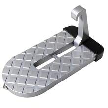 Foldable Car Door Step With Safety Hammer, Made Of Durable Aluminum Alloy Material And Anti-Slip Design, Suitable For Most Vehicles - Multicolor - View 11